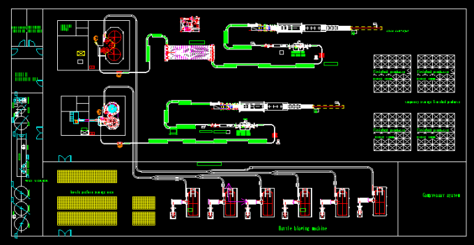 Ligne de production automatique complète d'eau minérale potable 4