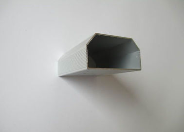 Silver Extruded Aluminum Window Channel , aluminum extrusions shapes For Pisposable Scaleplate