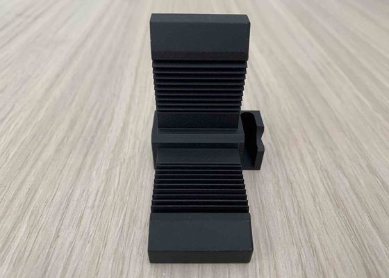 Aluminium Extrusion Profiles T Slot T5 Right Angle Joint Bracket For Corner Connecting OEM Customized Black Color