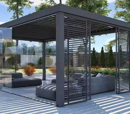 Fabrique fournisseur 6061 6063 T5 Profil d'extrusion en aluminium pour Pergola